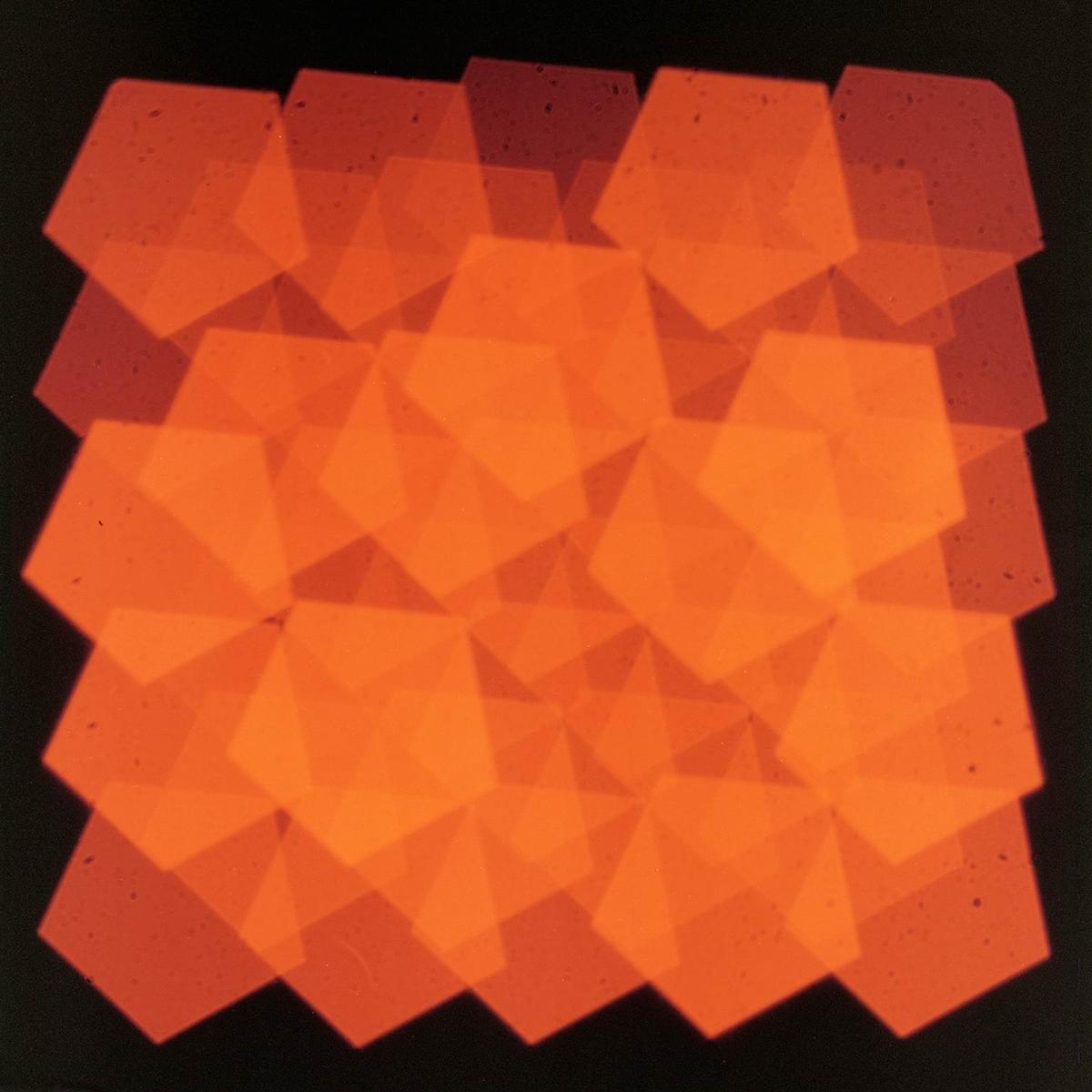 Rasterbild, Orange - Rot
