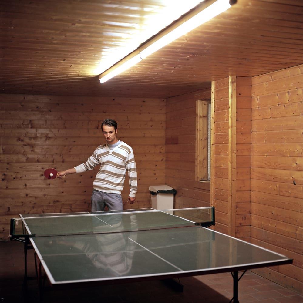 Selbstbildnis im Hobbykeller