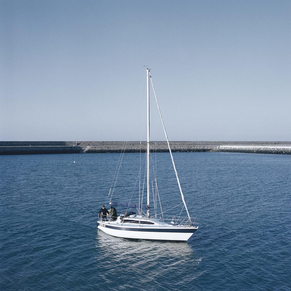 Segelyacht ohne Segel