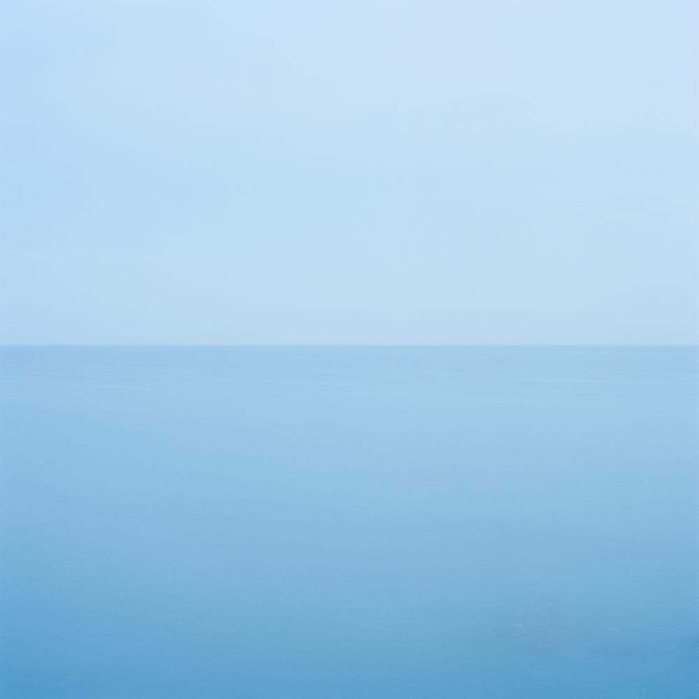 Horizont, blau